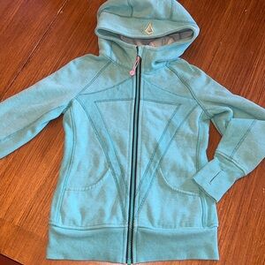 Girl’s Lulu Ivivva Hooded Zip Jacket